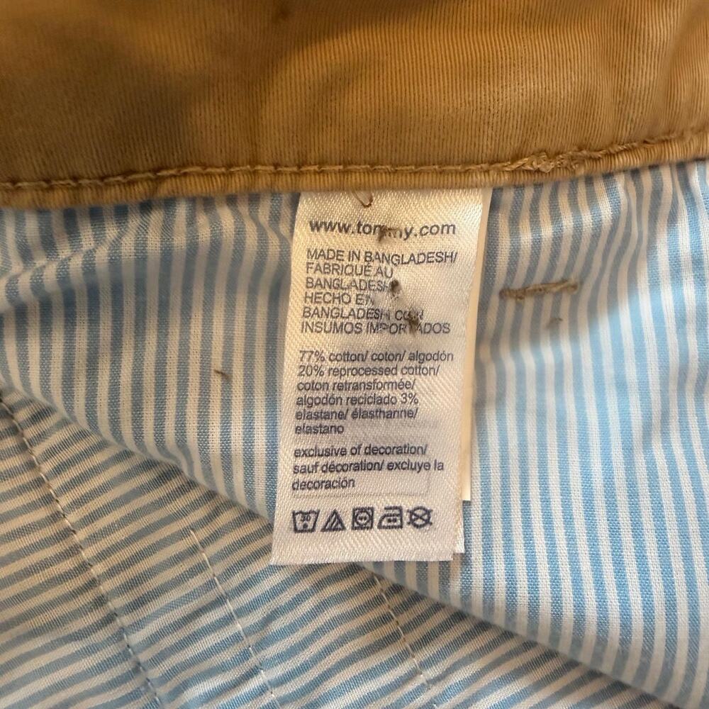 NWT Tommy Hilfiger TH Flex Slim Chino Pants Women’s Sz 16 Stretch Slimming - Picture 11 of 16
